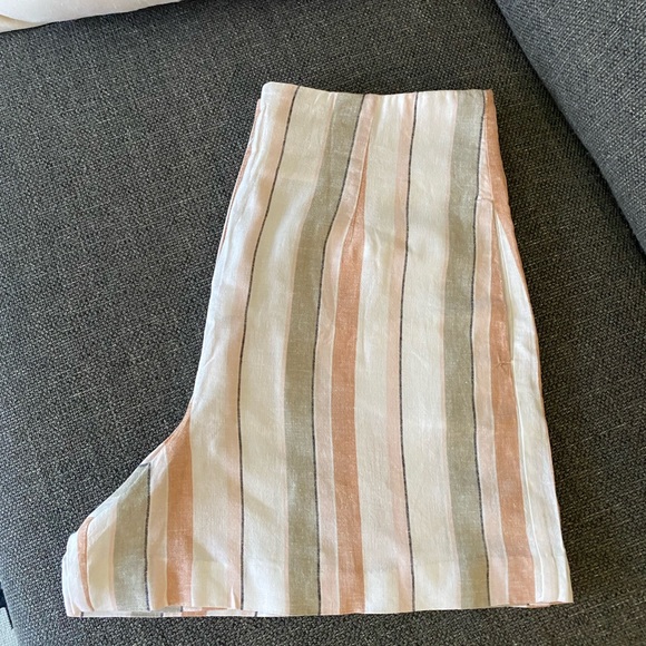 Beautiful high waisted linen shorts - Picture 5 of 9